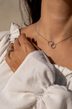 Close-up of jewelry craftsmanship