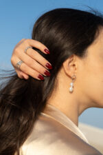 Jewelry on a velvet display